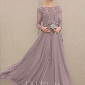 Gorgeous Chiffon Beaded Evening Dress